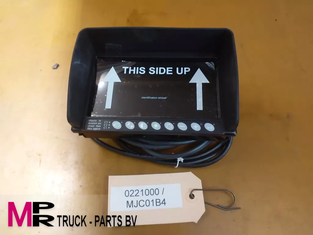 DAF Achteruitrijcamera monitor - 0221000 / MJC01B4 Achteruitrijcamera monitor - 0221000 / MJC01B4 diversen