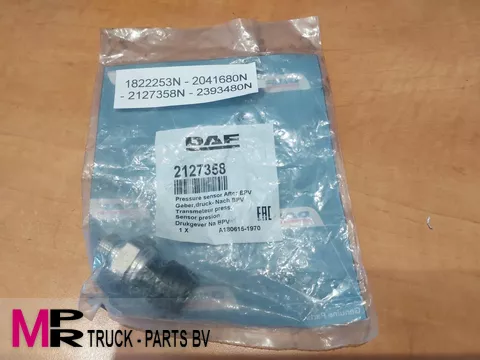 DAF Druksensor - 1822253N - 2041680N - 2127358N - 2393 Druksensor - 1822253N - 2041680N - 2127358N - 2393480N diversen